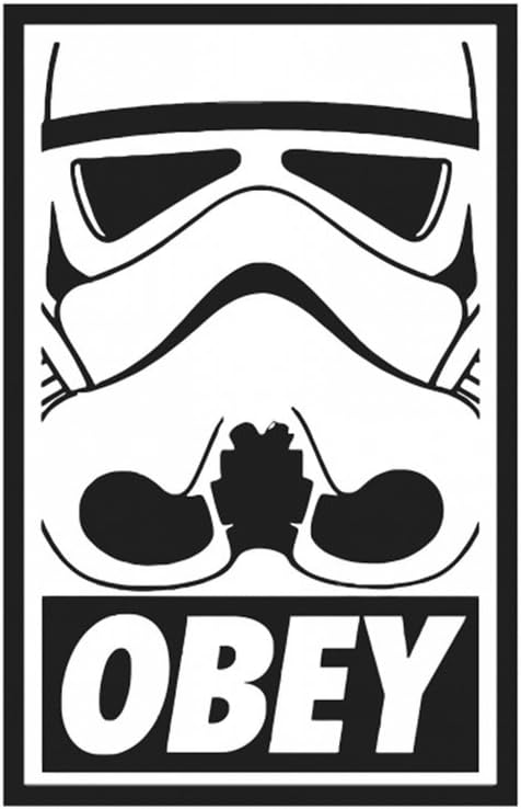 Clone Trooper - Obey - Vinyl Decal