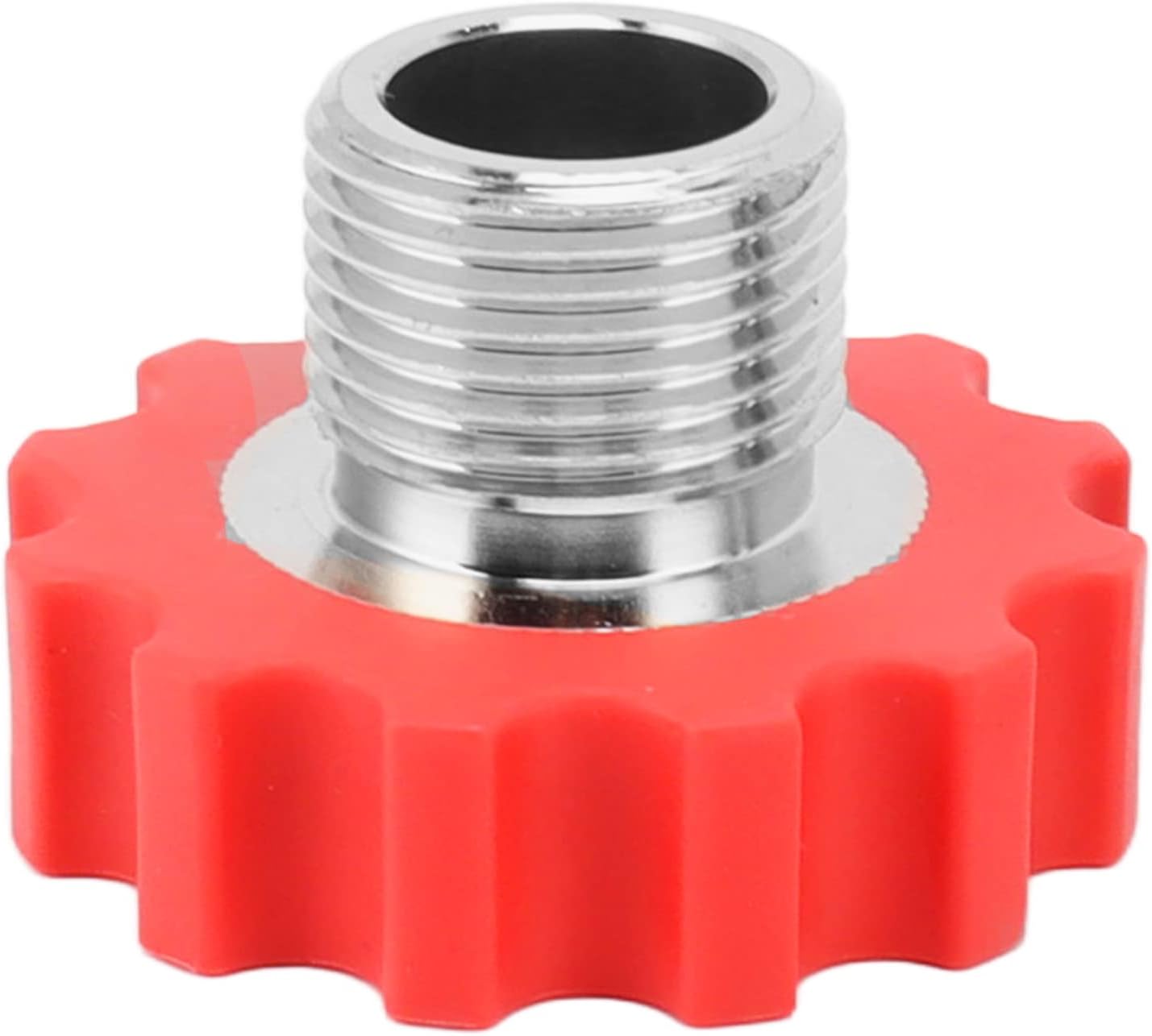CO2 Inflation Connector Stainless Steel G5/8 to 1/4 BSPP Thread Durable Soda Water Bottle Parts for Home Bar and Carbonation Enthusiasts