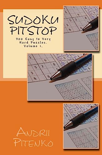 Sudoku Pitstop 300 Easy to Very Hard Puzzles. Excellent purchase.: Very large stock of classic Sudoku puzzles. A lot of puzzles for everyone: Easy, ... logical thinking, helps with concentration.