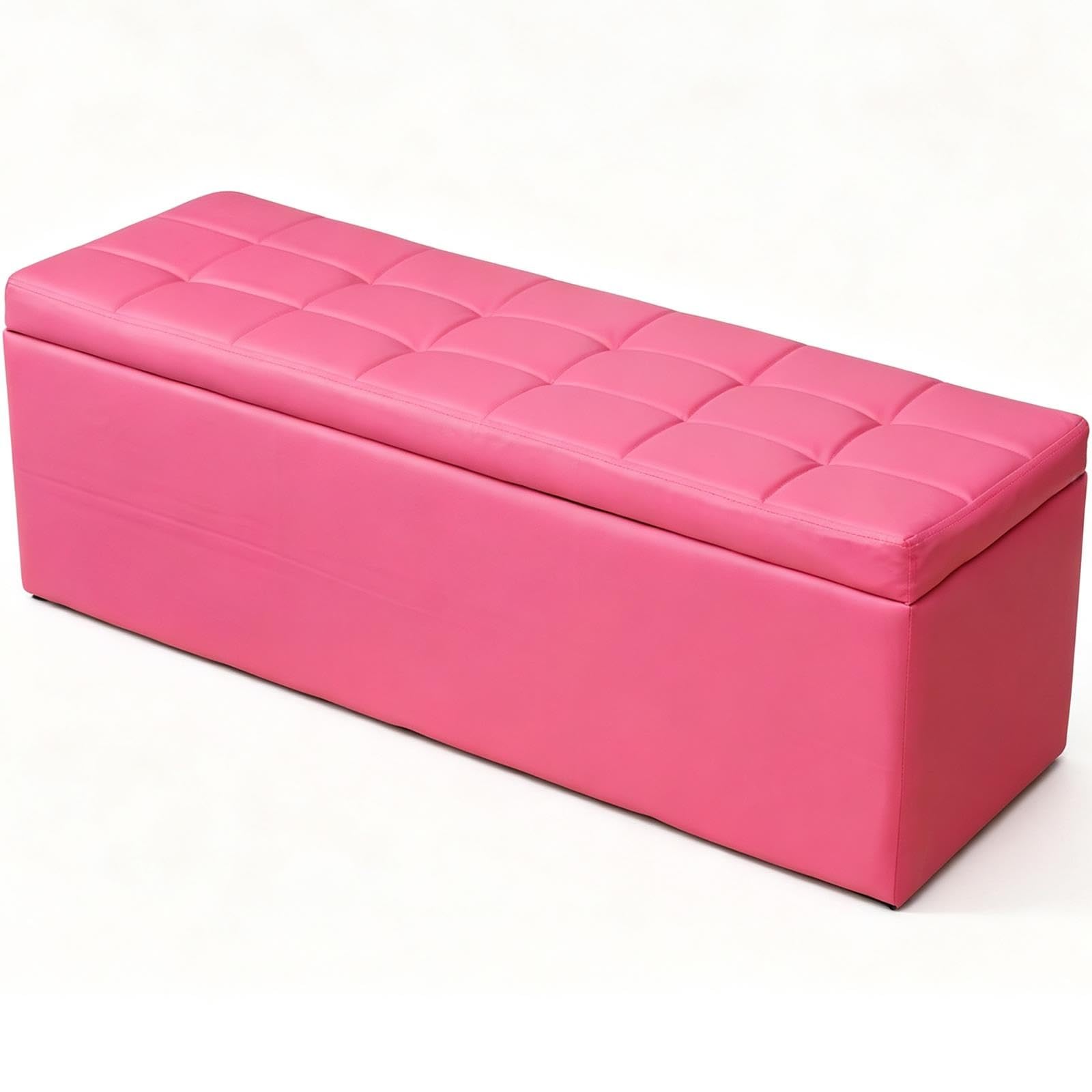 Panca da Ufficio, Design con Contenitore in Pelle PU