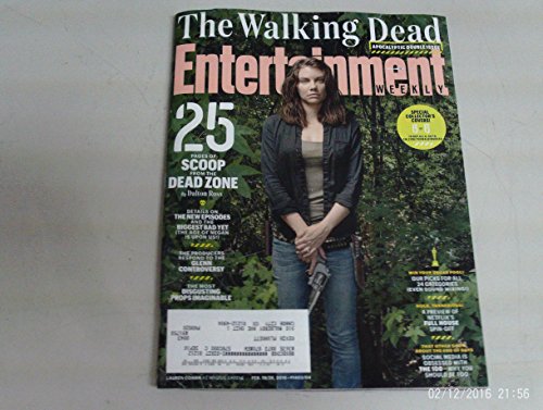 Entertainment Weekly February 19/26, 2016 The Walking Dead Cover #6 Lauren Cohan