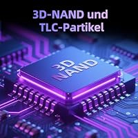 Ediloca EN600 PRO 256 GB Interne SSD PCIe Gen3, NVMe M.2 2280, SLC-Cache, 2800 MB/s Lesen, 2000 MB/s Schreiben, 3D NAND TLC, Internes Solid State Drive, kompatibel mit Desktops und Laptops – Ansicht 6