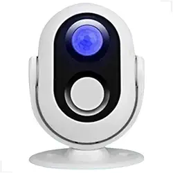 Detector De Presença Segurança Sonoro Voz Alerta Loja 3 Em 1