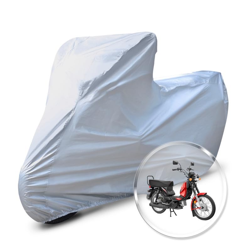 Image of Neodrift 'CrystalMax' Bike Cover for TVS XL 100 (All-Weather Motorcycle Protection, Water & UV Resistant, Dustproof, Windproof).