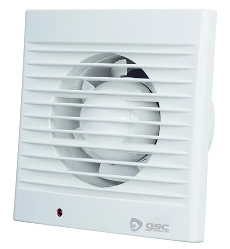 VoltShine Extractor doméstico 20W, diámetro 100mm, ideal para ventilación en cocinas y baños, mejora la circulación del aire y elimina olores.