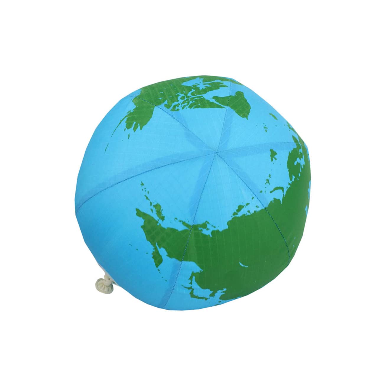 BESPORTBLE 1Pc Inflatable Cloth Ball for Outdoor Playing Ball for Parents Interaction Latex Material for Camping and Hiking Activities Earth