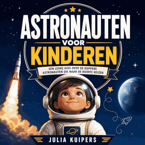 Astronauten voor kinderen: Een leuke gids over de dappere astronauten die naar de ruimte reizen cover art