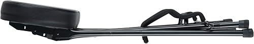 Rocktile Tabouret pour Guitare avec Support Guitare - Tabouret et Support en Un - Assise Rectangulaire - Pliable - Noir - 9