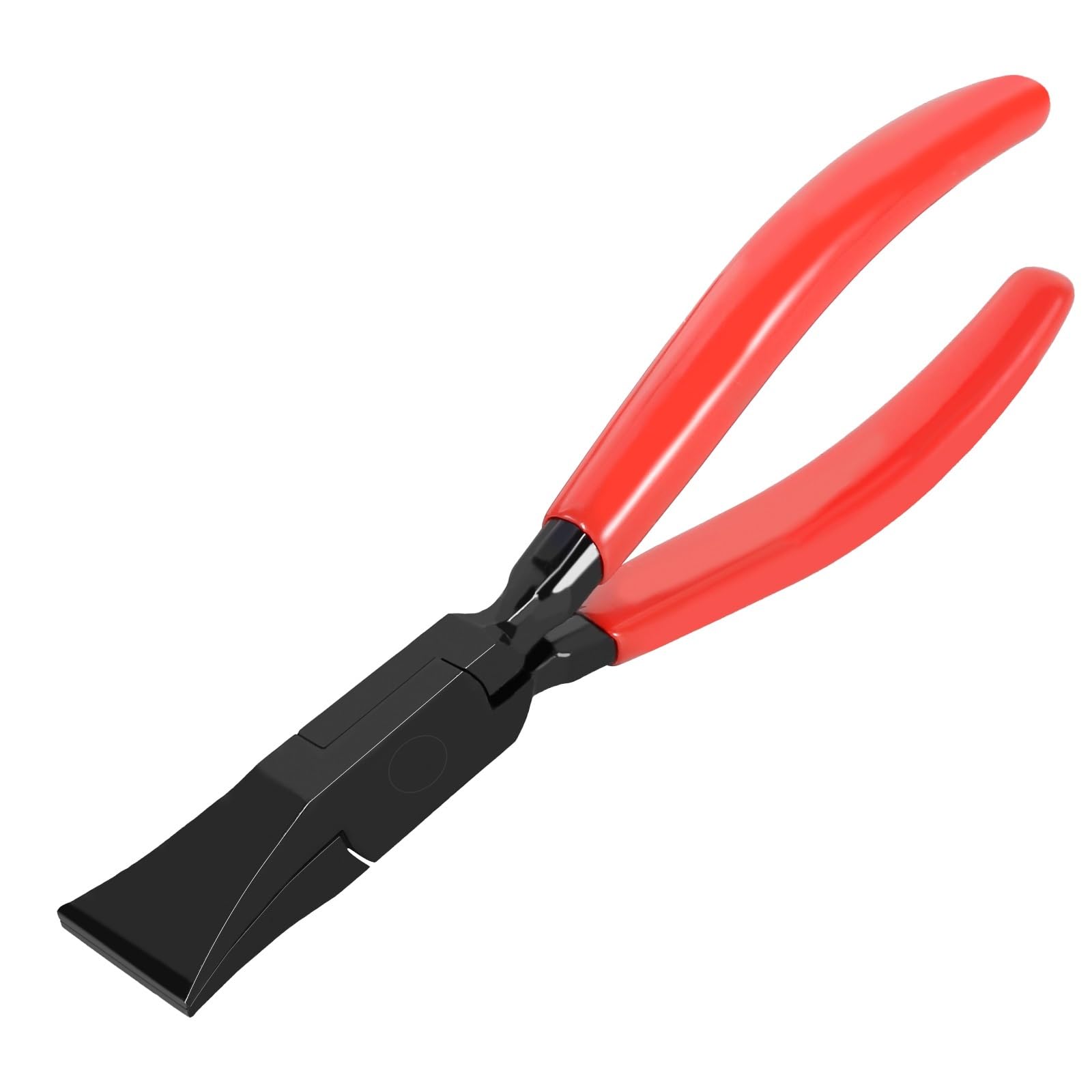 Sheet Metal Seamer Sheet Metal Hand Seamers for Roofers Plumbers and Processing Mini Straight/Bender Pliers with Anti-Slip Handle(Straight)