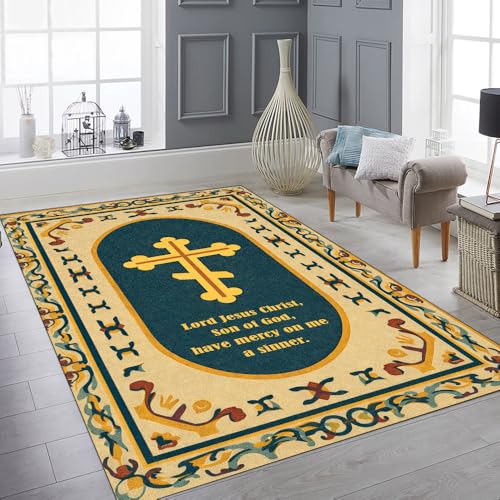 Tapete decorativo ortodoxo personalizado 3'x5' miniatura 4