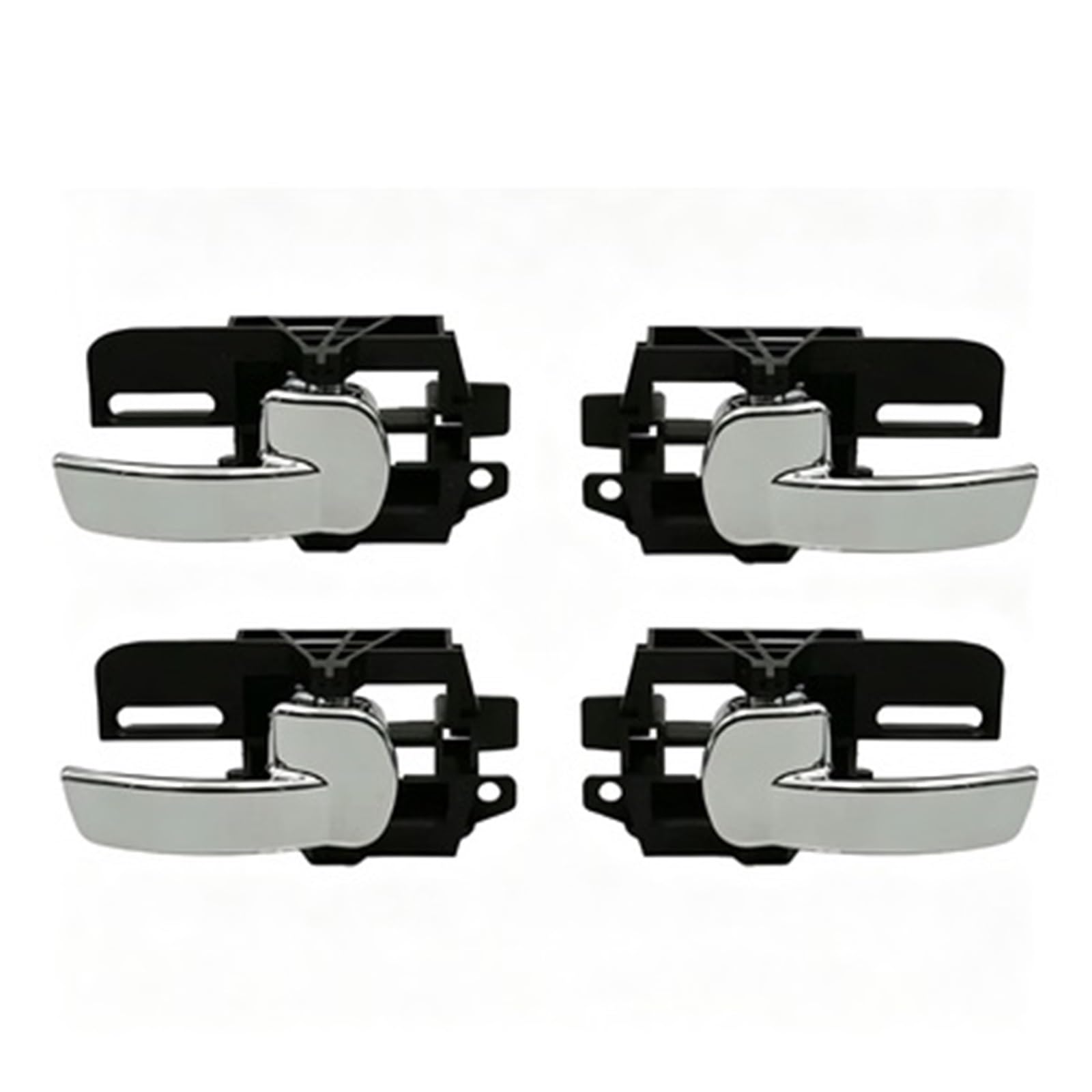 HTUHBCX Interior Door Handle for Qashqai 2007-2013 80670-JD00E 80670JD00E 80671-JD00E Left Right Car Interior Door Handle(Rear Right)