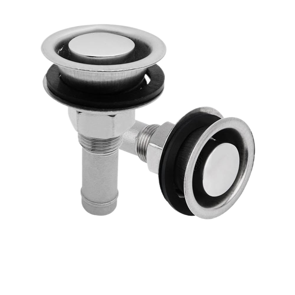Marine Barca GAS Serbatoio Carburante Air Vent Acciaio Inossidabile 316 Montaggio A Incasso Attraverso Lo Scafo Serbatoio Vent Guarnizione di Montaggio Hardware Compatibile Con