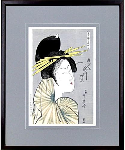 Amazon Co Jp 喜多川歌麿 青楼七小町 扇屋内滝川 木版画 浮世絵 錦絵 人物画 美人画 女性画 大首絵 江戸 花魁 遊女 雲母摺 うたまろ 版画 絵画 A351 ホーム キッチン Amazon Co Jp 喜多川歌麿 青楼七小町 扇屋内滝川 木版画 浮世絵 錦絵 人物画 美人画 女性画 大首絵 江戸 花魁 遊女 雲母摺 うたまろ 版画 絵画 A351 ホーム キッチン
