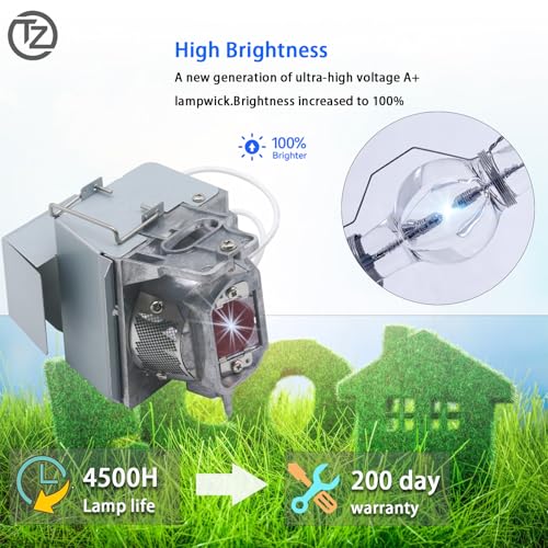 Image of BL-FU245A Original Projector Lamp for Optoma HD39HDR GT1080HDR EH412ST EH412 W412 X412 Replacement Projector Lamp Bulb with Housing