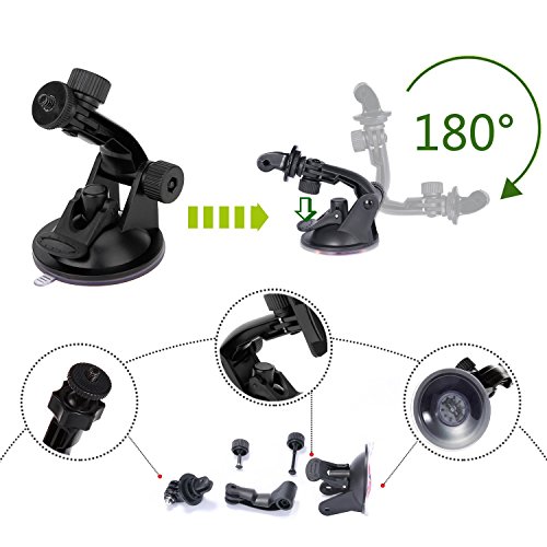 Image of Action Pro Accessories Kit Compatible with GoPro-13 /12 /11 /10 /9 /8 /7 /6 /5 /4 /3+ Session Accessory Bundle Set for Action Camera SJ4000 /SJ5000 SJ6 /Xiaomi /Yi