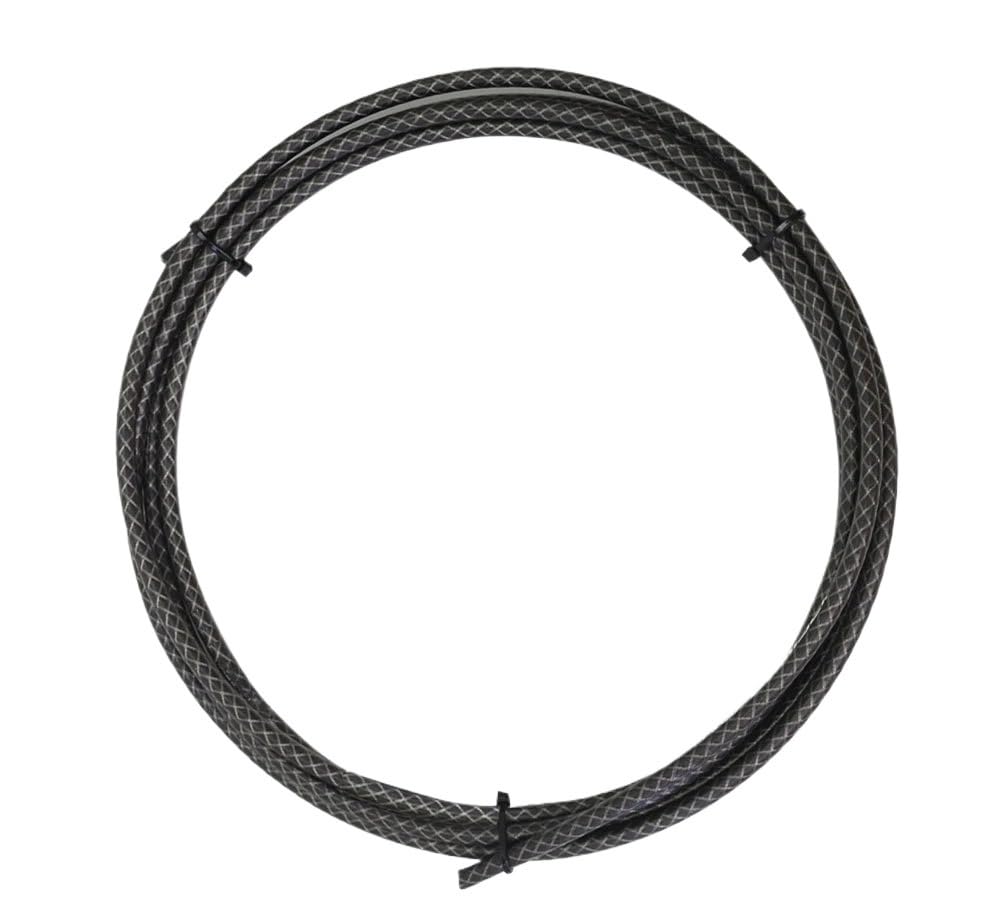 Bicycle Brake line, Bike Brake Shift Cable 3.0m Slick Lube Braided 5mm Multicolor for Road Mountain Bicycle(Shift Black)