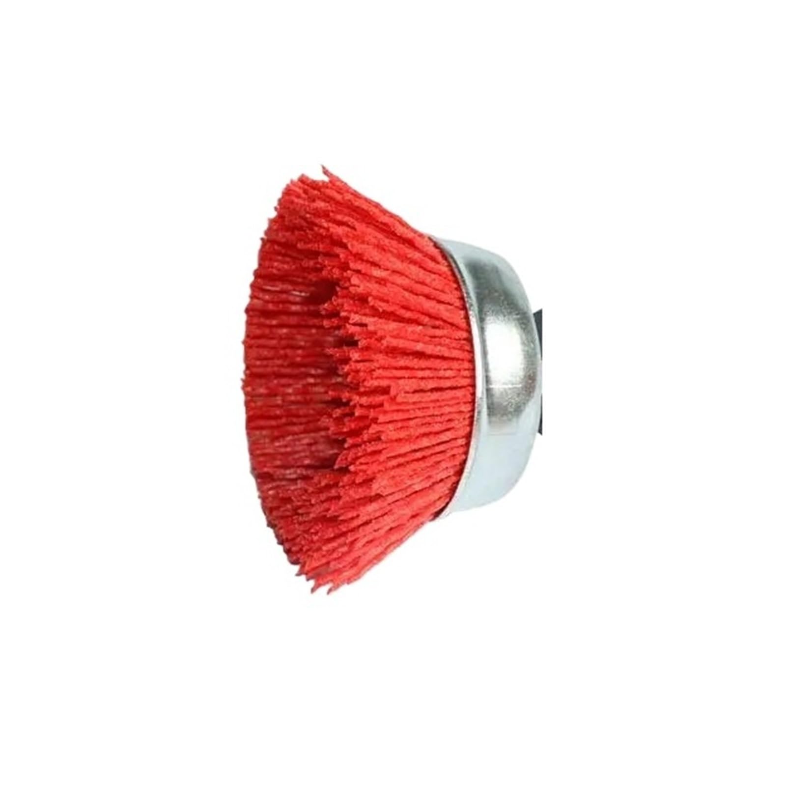 75mm Nylon Filament Abrasive Cup Brush 3-Inch Electric Drill Brush 1/4 Inch Handle Used to Remove Rust/Corrosion/Paint(Gold)