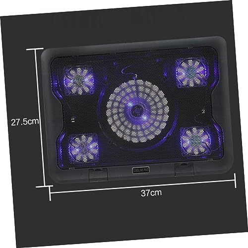 Base de enfriamiento para laptop con ventiladores ultra silenciosos miniatura 7