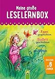 Meine große Leselernbox: Feengeschichten, Ballettgeschichten, Pferdegeschichten: Mit 3 Lesestufen (Leselernbuch)