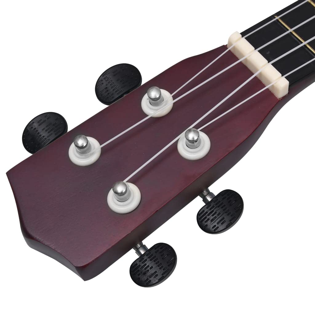 Musikinstrumente – Hobbys & Creative Arts – Sopran-Ukulele-Set mit Tasche für Kinder, helles Holz, 58,4 cm