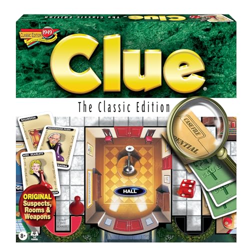 Clue Classic Edition, Murder Mystery Game miniatura 1