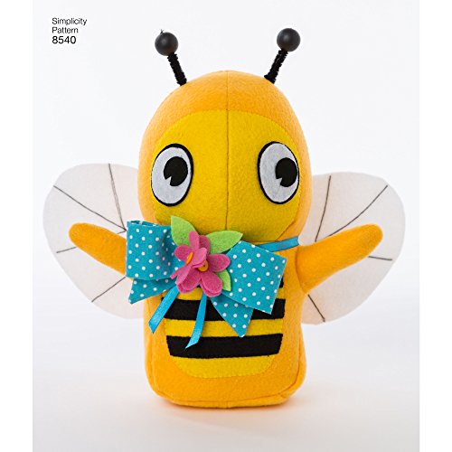 Réussir ses peluches en feutrine facilement avec Simplicity 8540