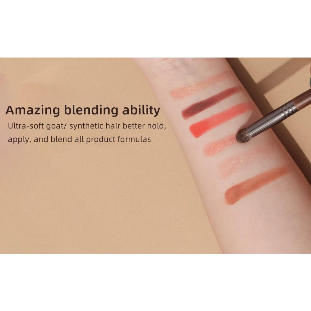 Make-up-Pinsel-Set, 24-teilig, natürliches Ziegenhaar, Puder, Foundation, Konturen, Verblenden, Lidschatten, Eyeliner, Make-up-Werkzeuge