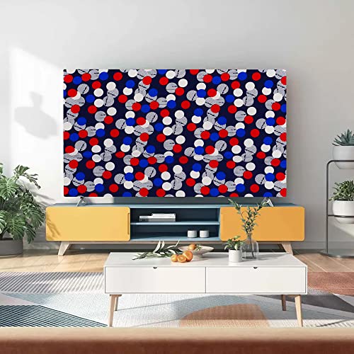 Image of Glassiano Marigold Dustproof Printed 39 inch LED TV Cover Screen Protector Compatible for All Models, Print 20