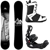 System Package Timeless Snowboard 158 cm Wide LTX Binding Large APX Snowboard Boots-10