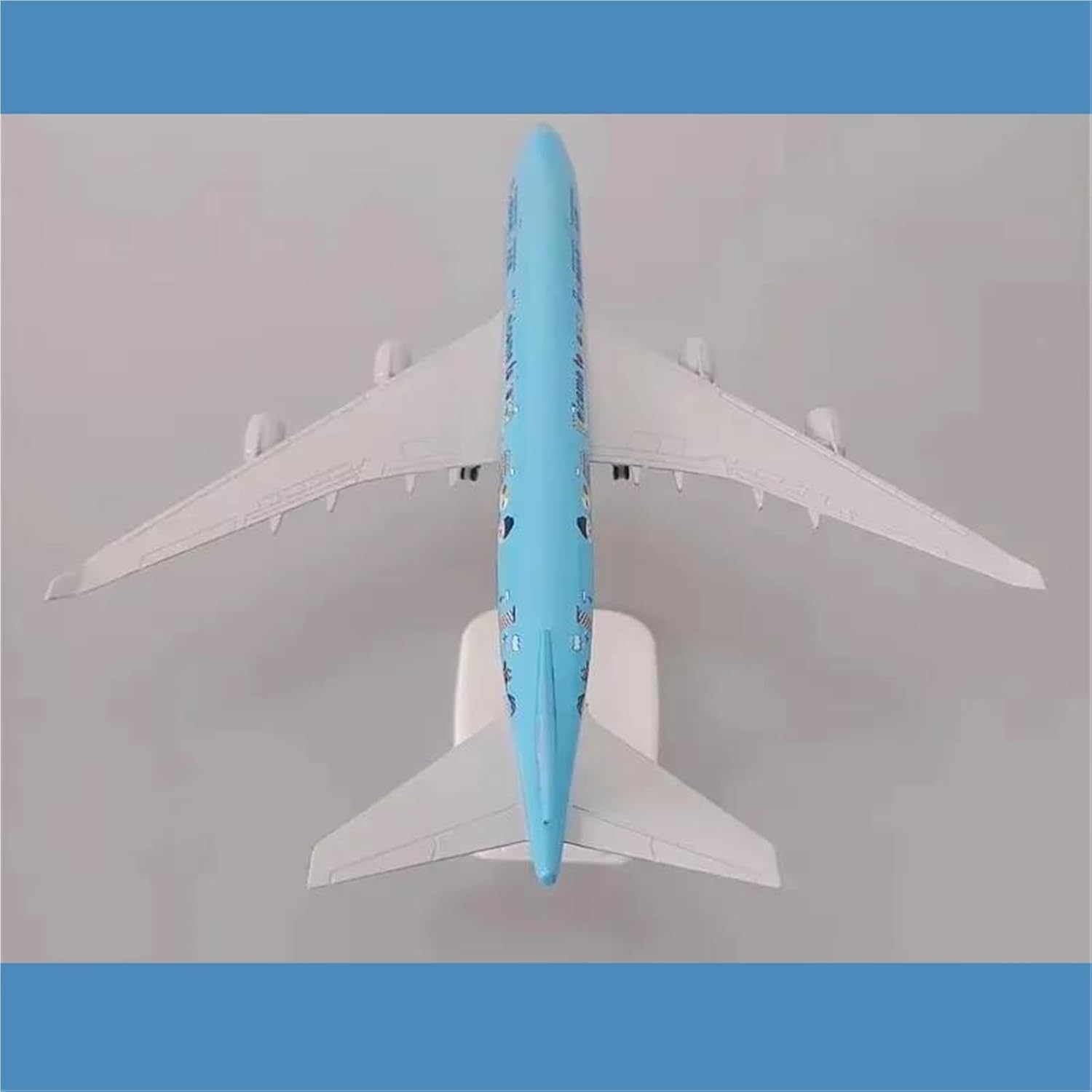 20cm for B747 Korea Airplane Model Boeing Alloy Metal Aircraft Toys with Landing Gear Hobby Hobby Playgame Kit