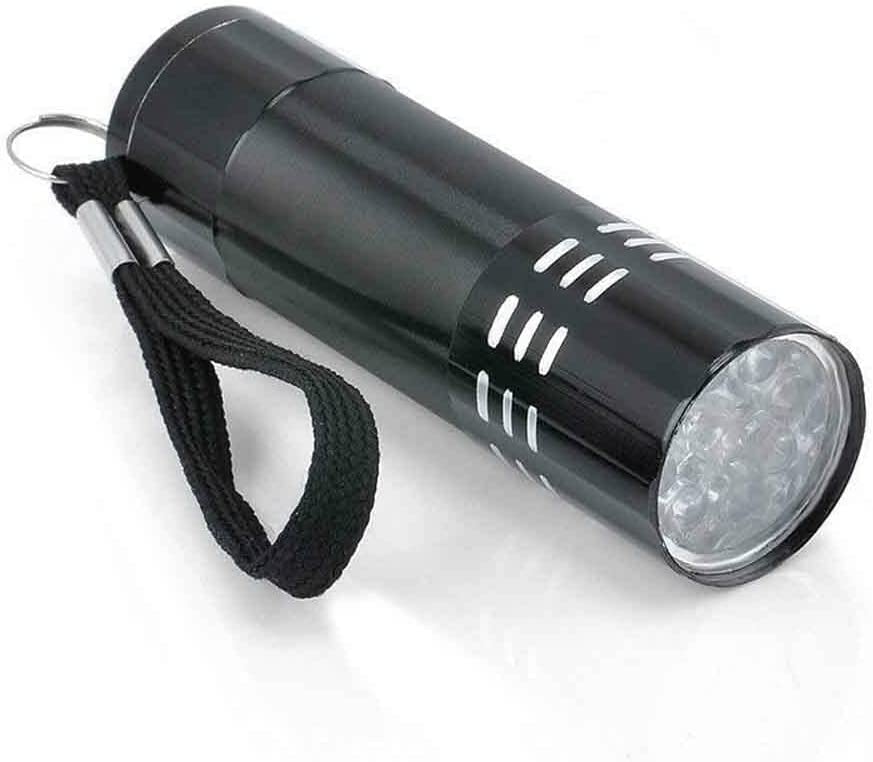 Image of UV Flashlight Black Light, Handheld Blacklight Flashlights 9 Led 395nm Mini Light Torch Pet Urine Detector for Dog Pet Urine Stains, Dry Stains, Bed Bug, Matching with Pet Odor Eliminator