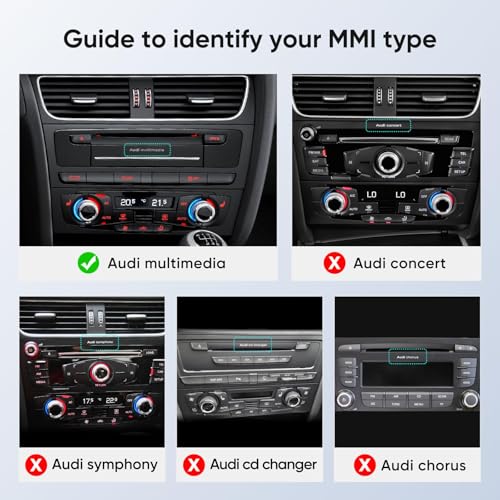 Pantalla táctil inalámbrica 10.25" para Audi Q5 SQ5 2009-2017 miniatura 2