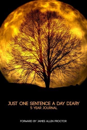 Just One Sentence a Day Diary: 5 Year Journal