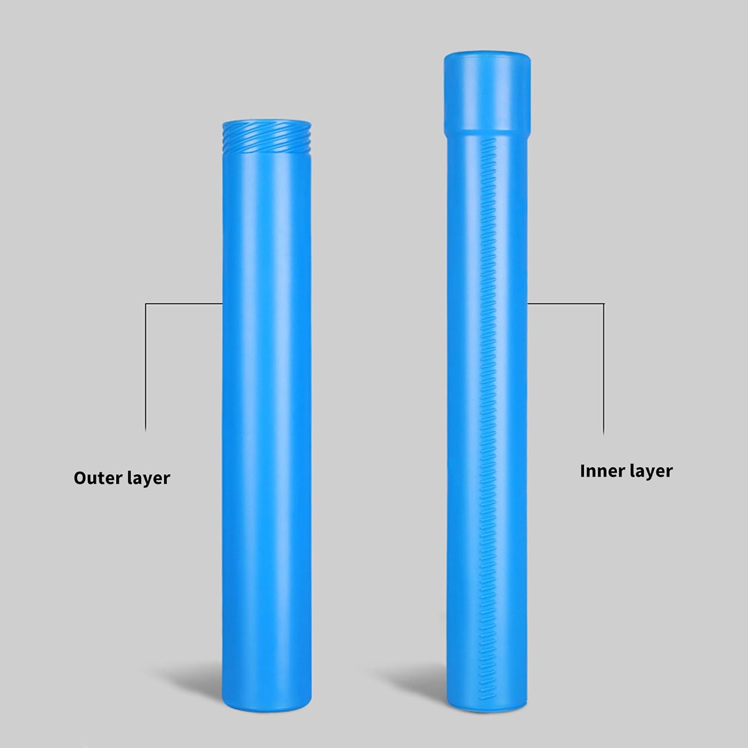Telescoping Poster Tube Extendable With Strap Telescoping Art Transport For Document Drawing Professional Drafting Tube