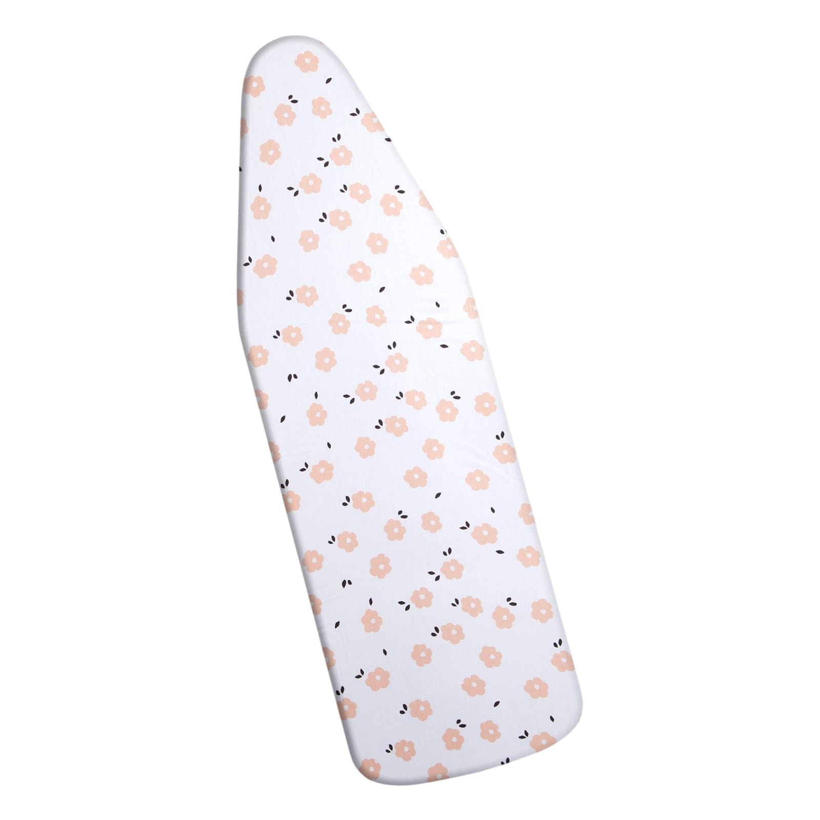 70x45cm Ironing Board Cover Fabric Floral Drawstring Board Cover with AntiSlip Base for Smoothly Ironing