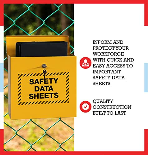 Windy City Cabinet Sds Binder Storage Cabinet, Locking Cabinet For Safety Data Sheets #TOP4