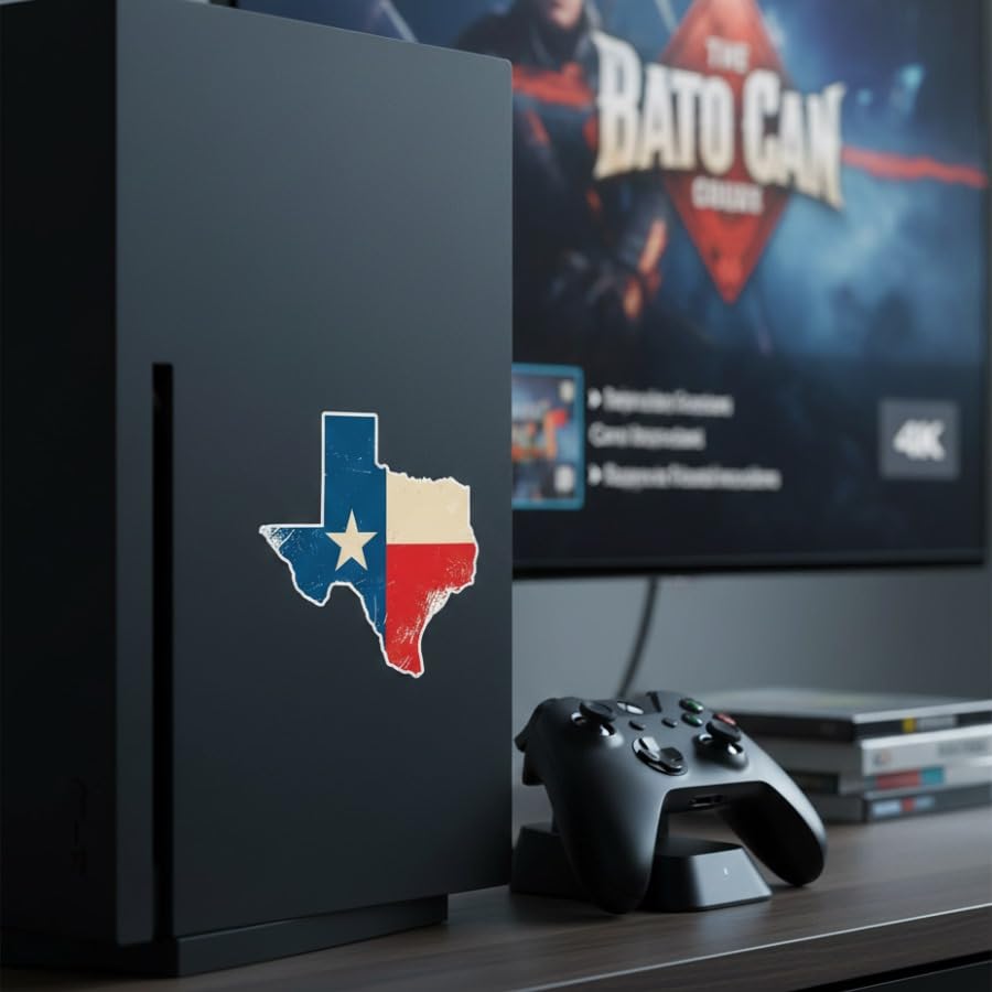 Image of AK- (Pack of 2) Texas Flag Sticker Car Decal Vinyl Sticker | Bumper Sticker for Laptop | Phone | Helmet | Car | Windows Any Smooth Surface: Size: 3 inch