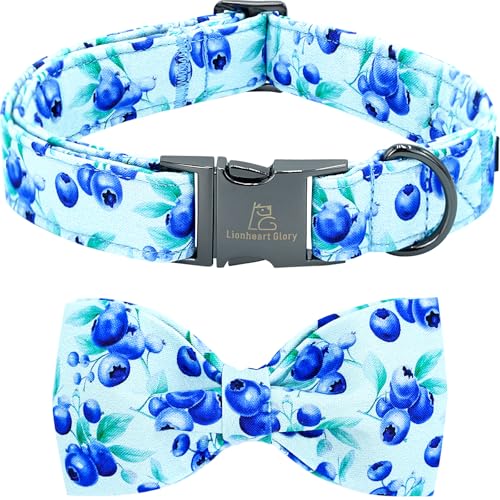 Blueberry Pet Bow Tie Collar