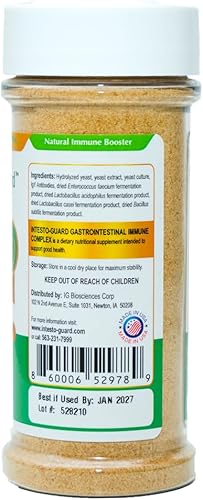 Miniatura 3 de Probióticos en polvo para perros y gatos El apoyo inmunológico digestivo intestinal apoya la nutrición de la flora intestinal Inmunidad 90G Botella