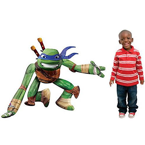 Anagram International TMNT Leonardo Airwalker Party Balloon, 44