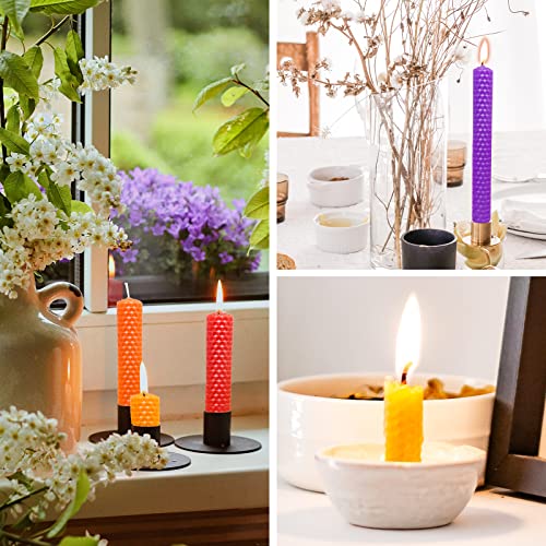 Beeswax Candle Making Kit For Kids -18 Pcs Enthusiasm Color Beeswax Sheets Handmade Crafts Gift Beeswax Sheets For Candle Making Kit, Diy Candle Making Kit For Kids And Adults, 8 X 8 Inch #TOP3