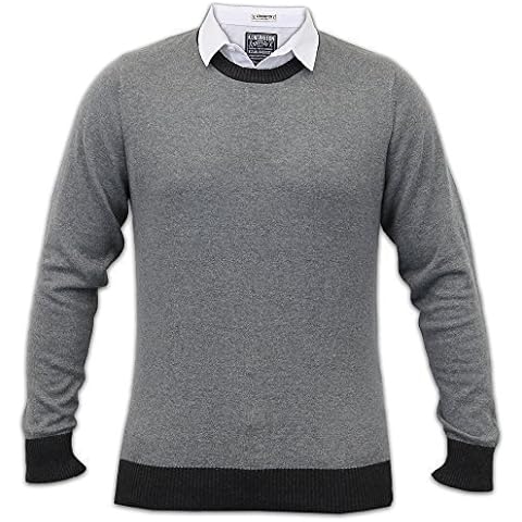 Kensington Eastside Men's Jumper 1A5065 Grey Large Cover