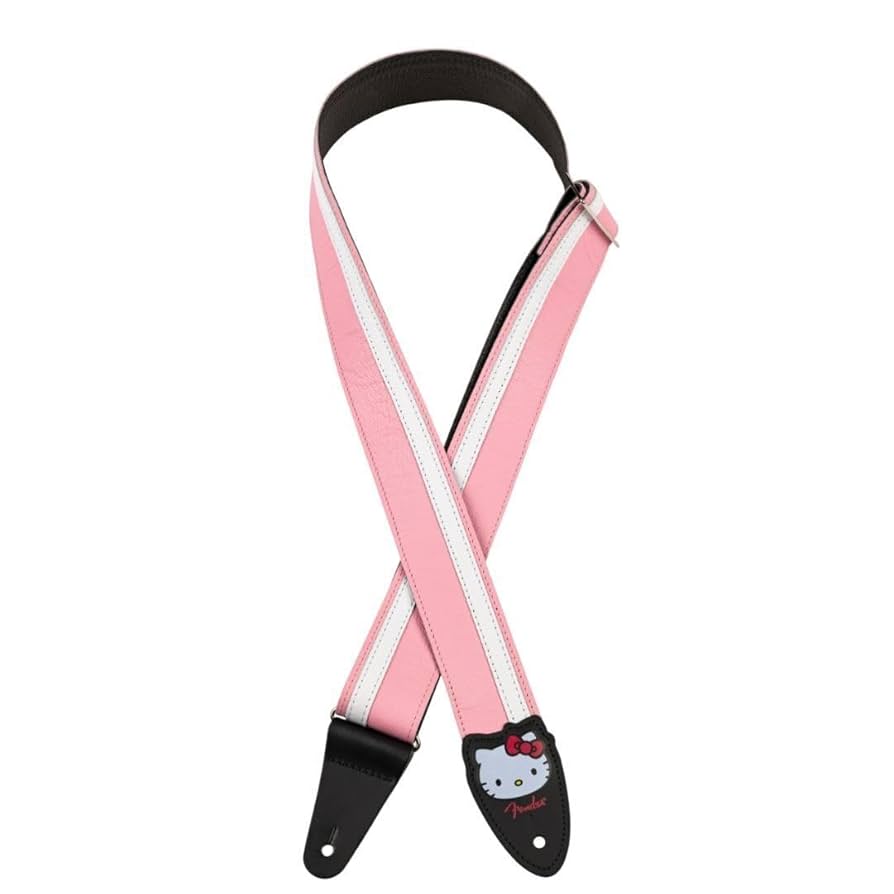ストラップ Hello Kitty Strap Drugstore Mori Rare Amazon.com: Fender Hello Kitty Leather Strap, Adjustable