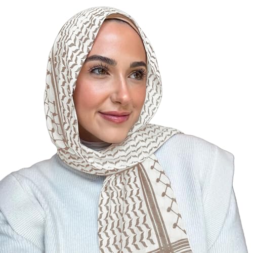 ANKOMINA Women Fashion Printed Chiffon Hijab Scarf Muslim Long Shawl Wraps Headscarf Turban