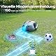 YARDCARE V100 Mähroboter ohne Begrenzungskabel, mit Vision-Navigation, Hindernisvermeidung(150 Arten), 4,0 Ah Akku Rasenmäher Roboter, Rasenroboter mit Graskamm, Ersatzklingen