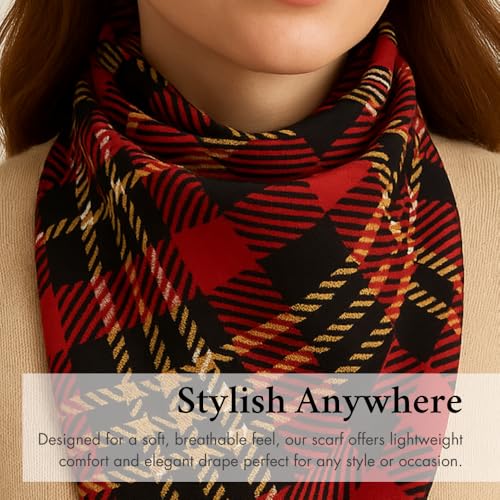 Timeless Tartans Silk Handkerchief Scarf, Classic Collegiate Apparel, Officially Licensed Gift & Clothing Accessories3