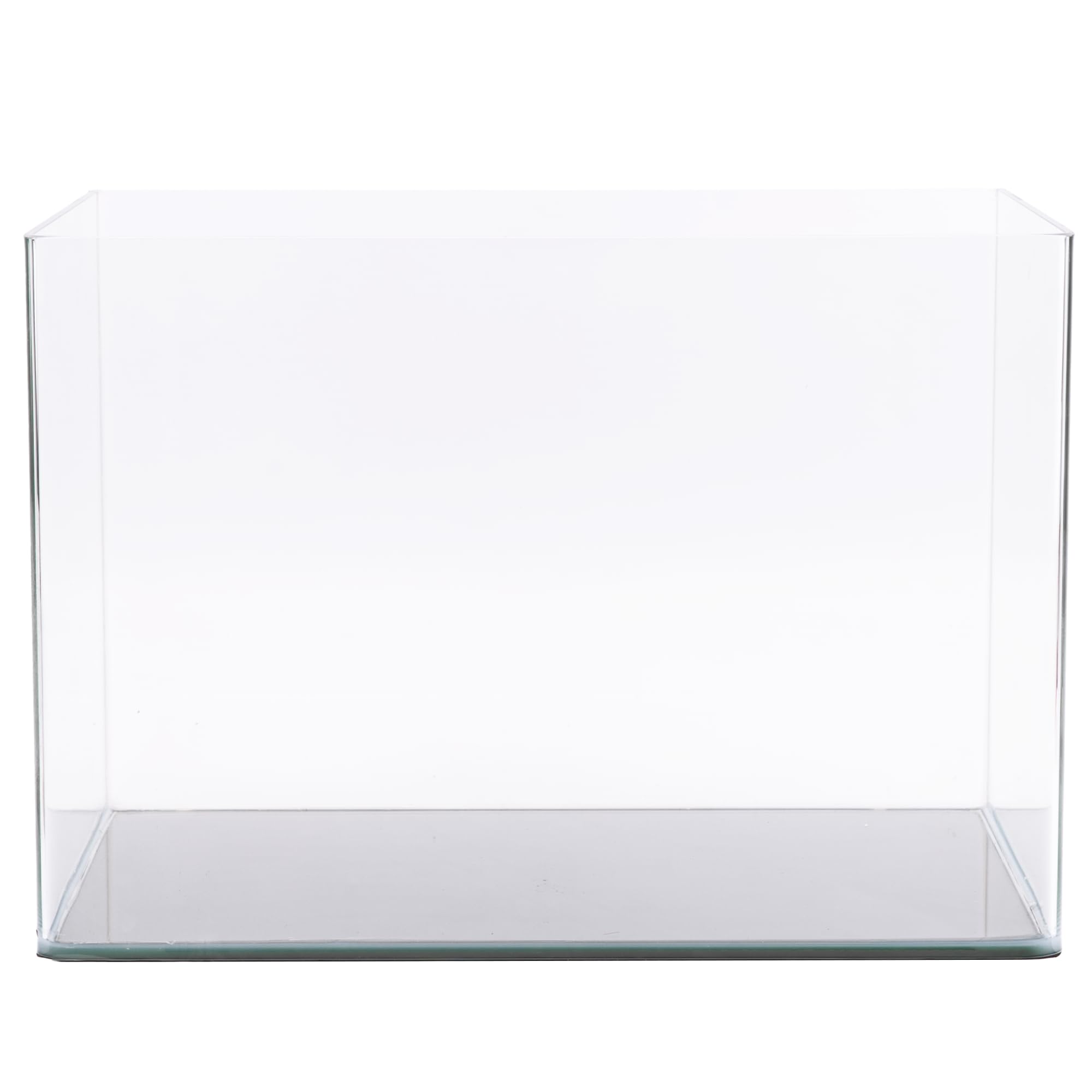Curved Garden Tank Big | Kleines Aquarium aus Glas | Nano Glasbecken | Premium Aquascaping Aquarien | 58 Liter - 50x33x35cm