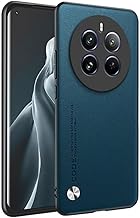 HONLEN Case for Realme 12 Pro 5G / Realme 12 ProPlus 5G (6.7 inches) Business Phone Case Leather with Back Sapphire