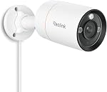 REOLINK 12MP PoE IP Caméra extérieure, Caméras de surveillance des balles 120° FoV, Détection de la personne intelligente/du véhicule/de l'animal, 700lm vision nocturne couleur, deux façons de parler, jusqu'à 256GB microSD Carte, RLC-1212A