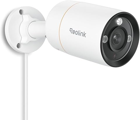 Reolink 12MP Camara IP PoE Exterior con Foco, Audio Bilateral, RLC-1212A